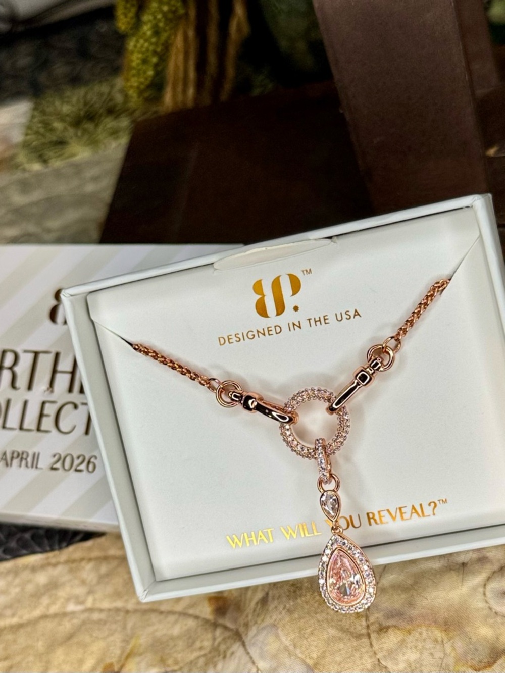 April 2026 Birthday necklace “ The Diana Necklace ”